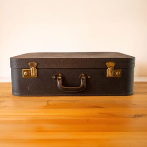 Valise vintage noire